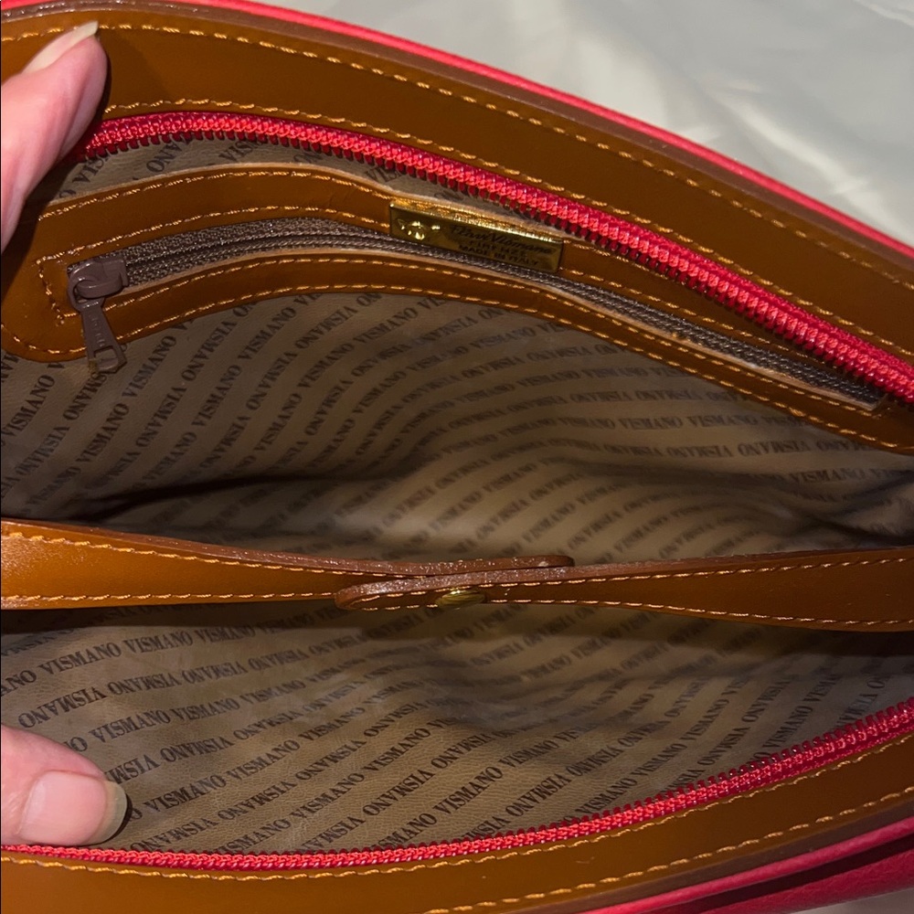 Flavi Vismano red clutch - Picture 7 of 12